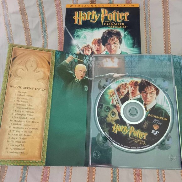 Harry Potter and the Chamber of Secrets - 2002 DVDs - Rated PG - 2 DVDs - Picture 3 of 5